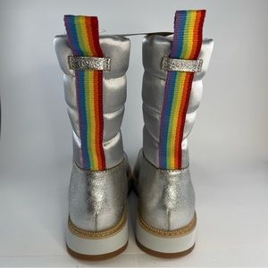 TOMS QUILTED LEATHER MAKENNA BOOT - Size 7